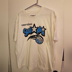 Mens Sukmii West World White Graphic T-Shirt